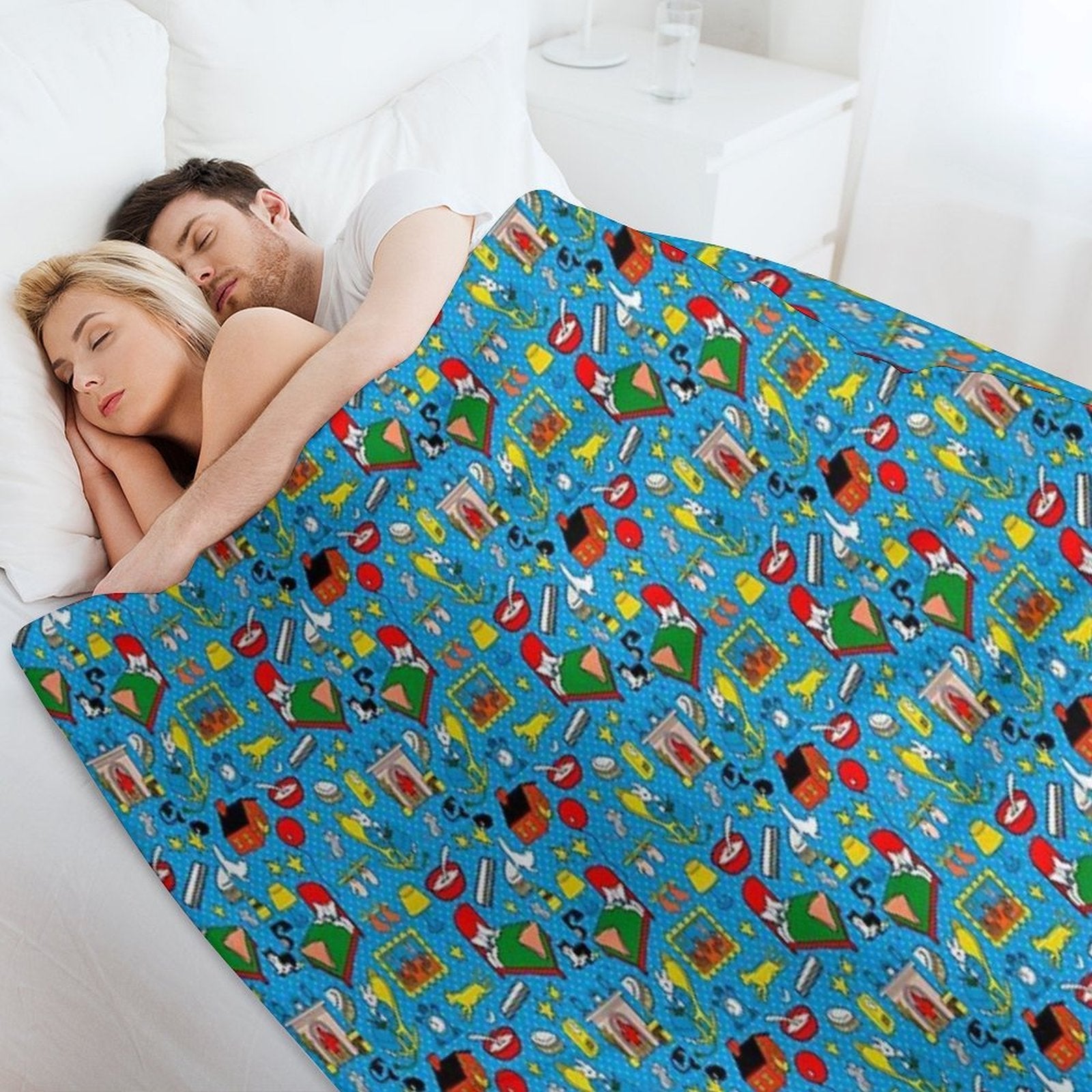 Goodnight Moon Sustainable Throw Blanket