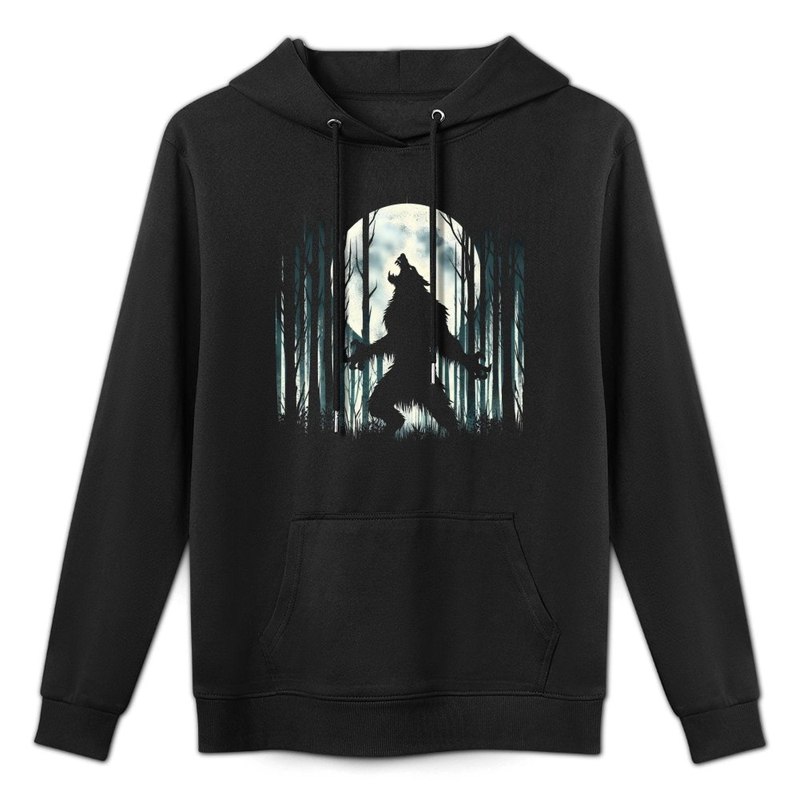 Werewolf Howling At Full Moon - Alpha Wolf Meme Literally Me All-Day Comfort Hoodie