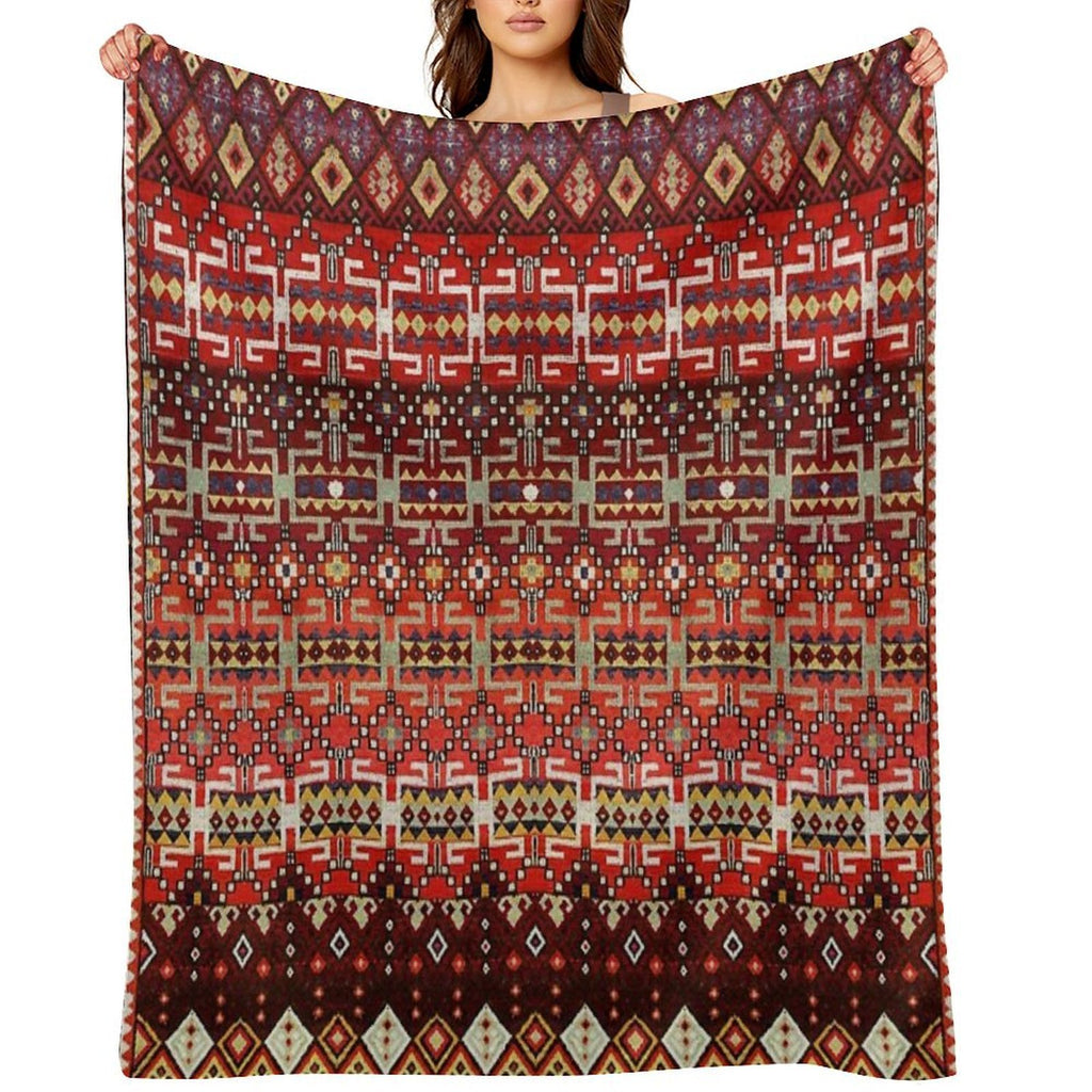 Bohemian Pattern Design Gift-ready Throw Blanket