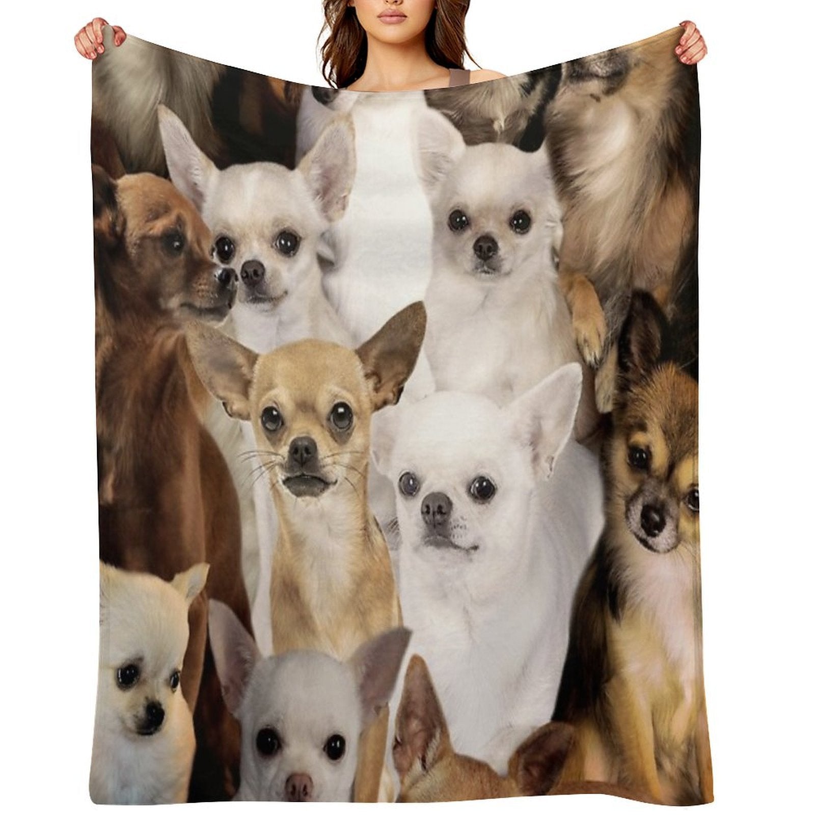 Chihuahuas Anti-pilling Throw Blanket