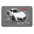 Audi R8 in Swirls  Long-Lasting Bath Mat