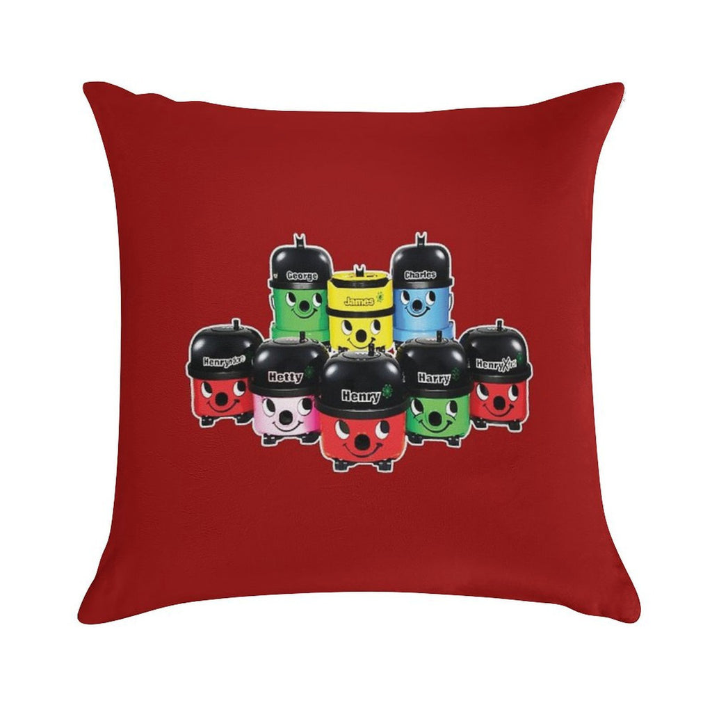 Henry Hoover And Friends Soft Fade-Resistant Throw Pillow