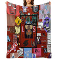 GOODBYE Shrink-resistant Throw Blanket