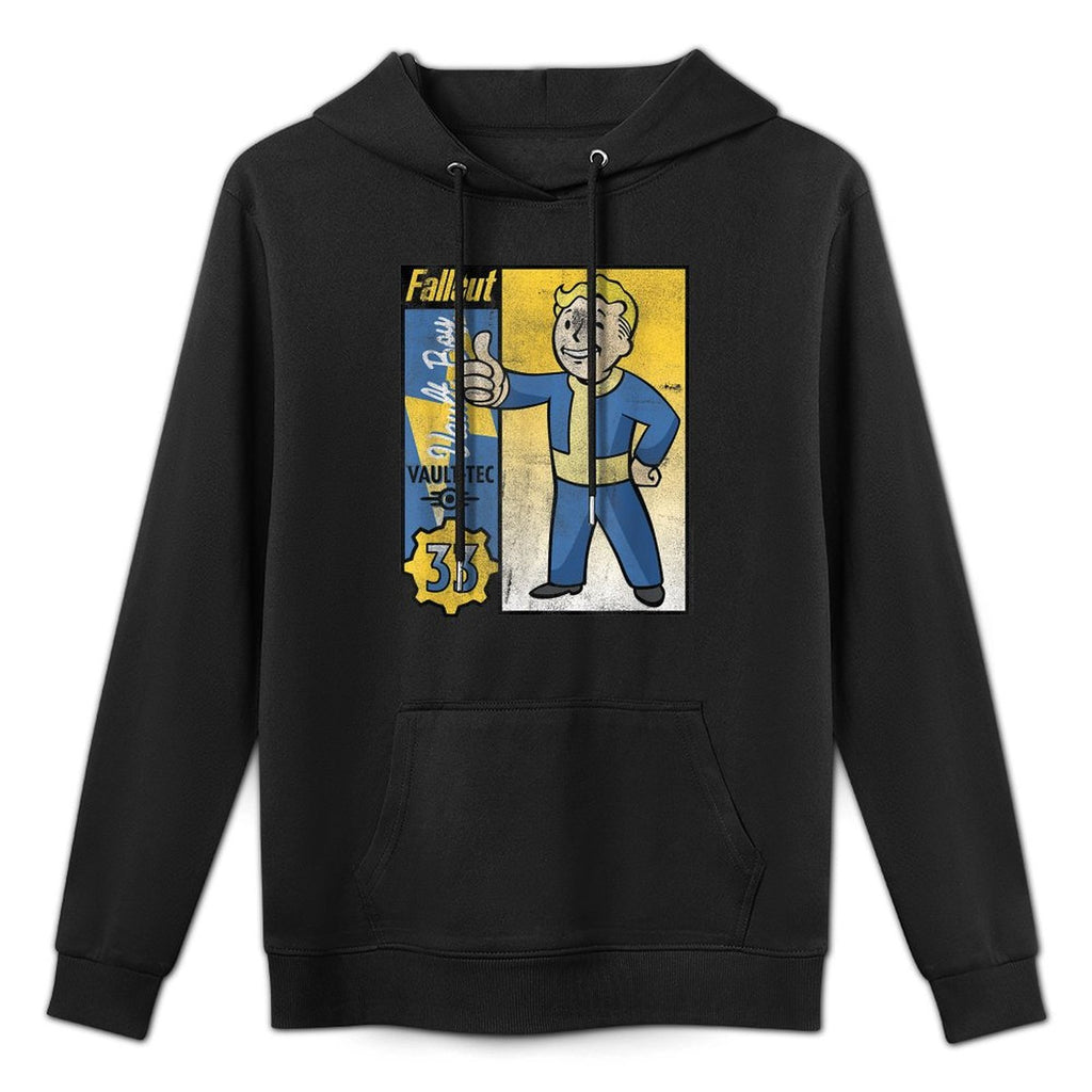 Fallout TV Series Vault-Tec Trading Card Moisture-Wicking Hoodie
