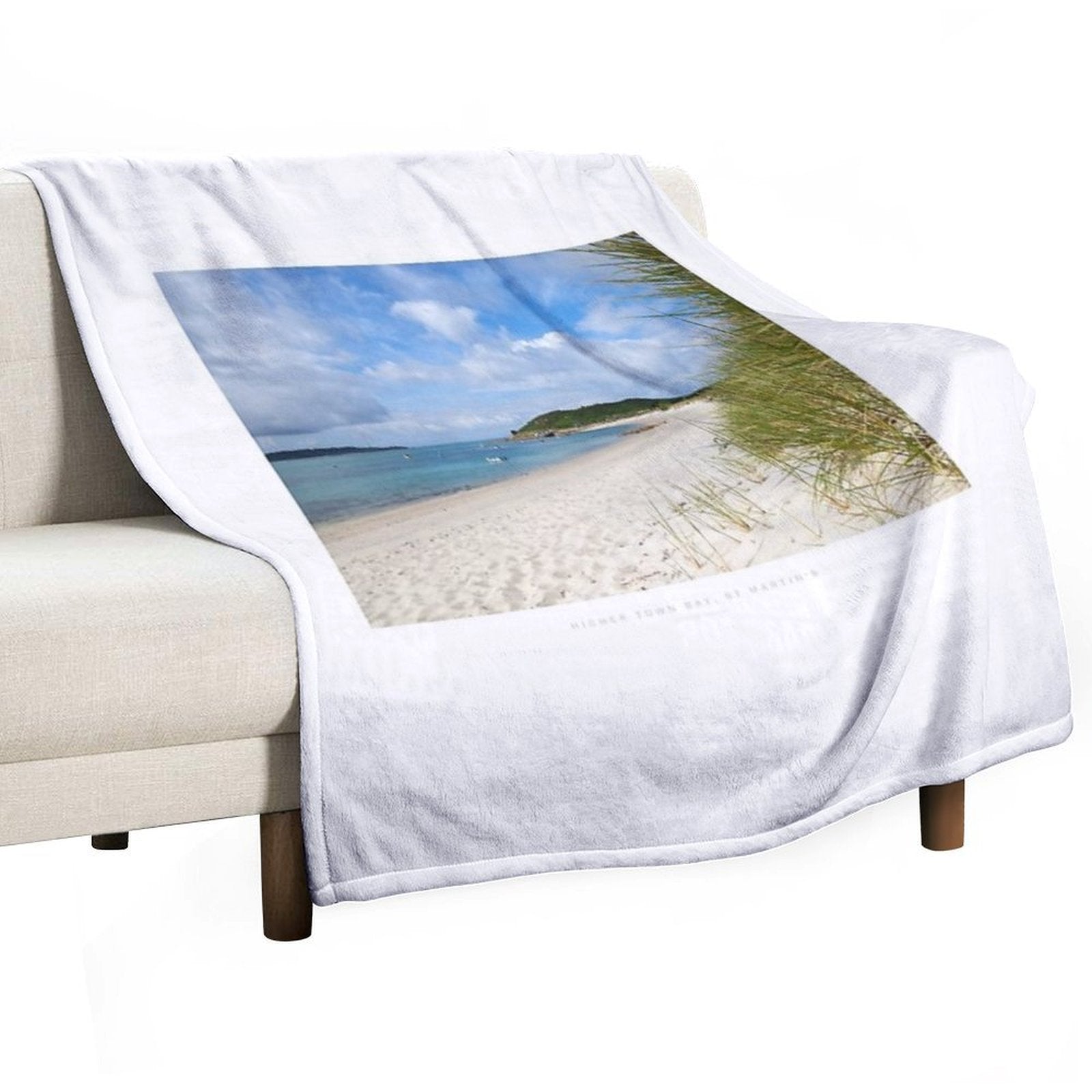 St Martin's Travel-friendly Throw Blanket