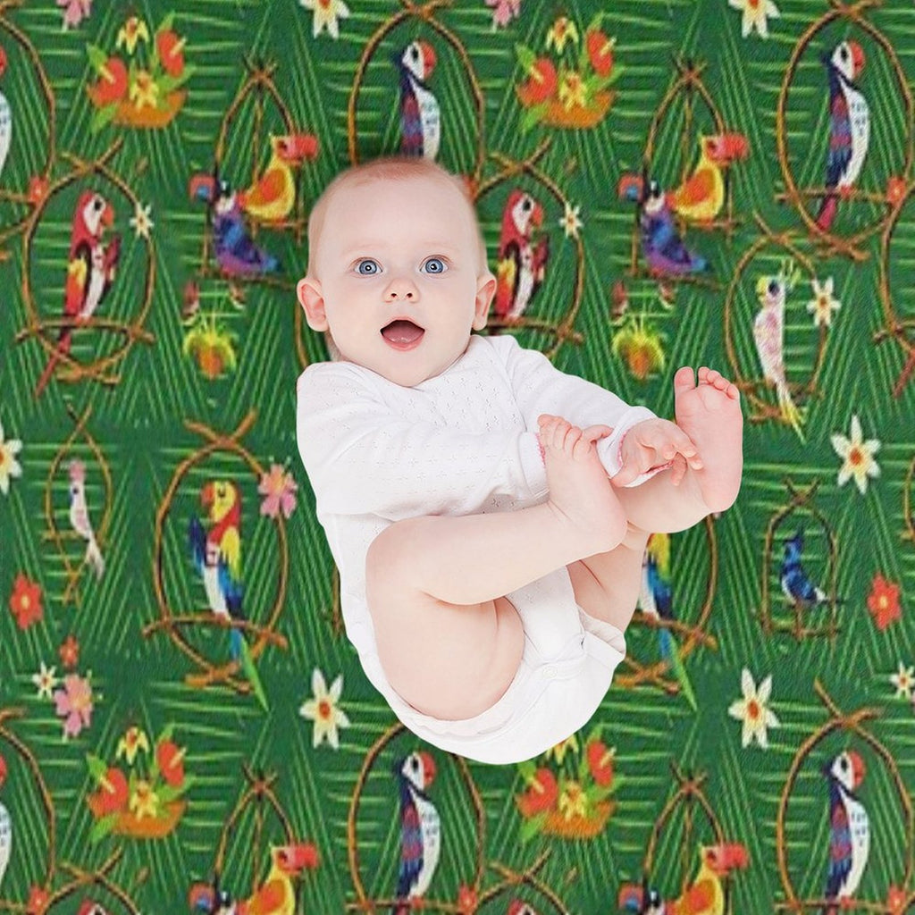 Enchanted Tiki Room Velvety-soft Throw Blanket