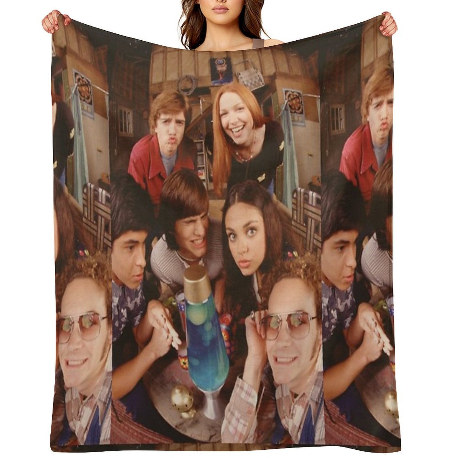 That 70s Show Fish Eye Photo Durable Throw Blanket