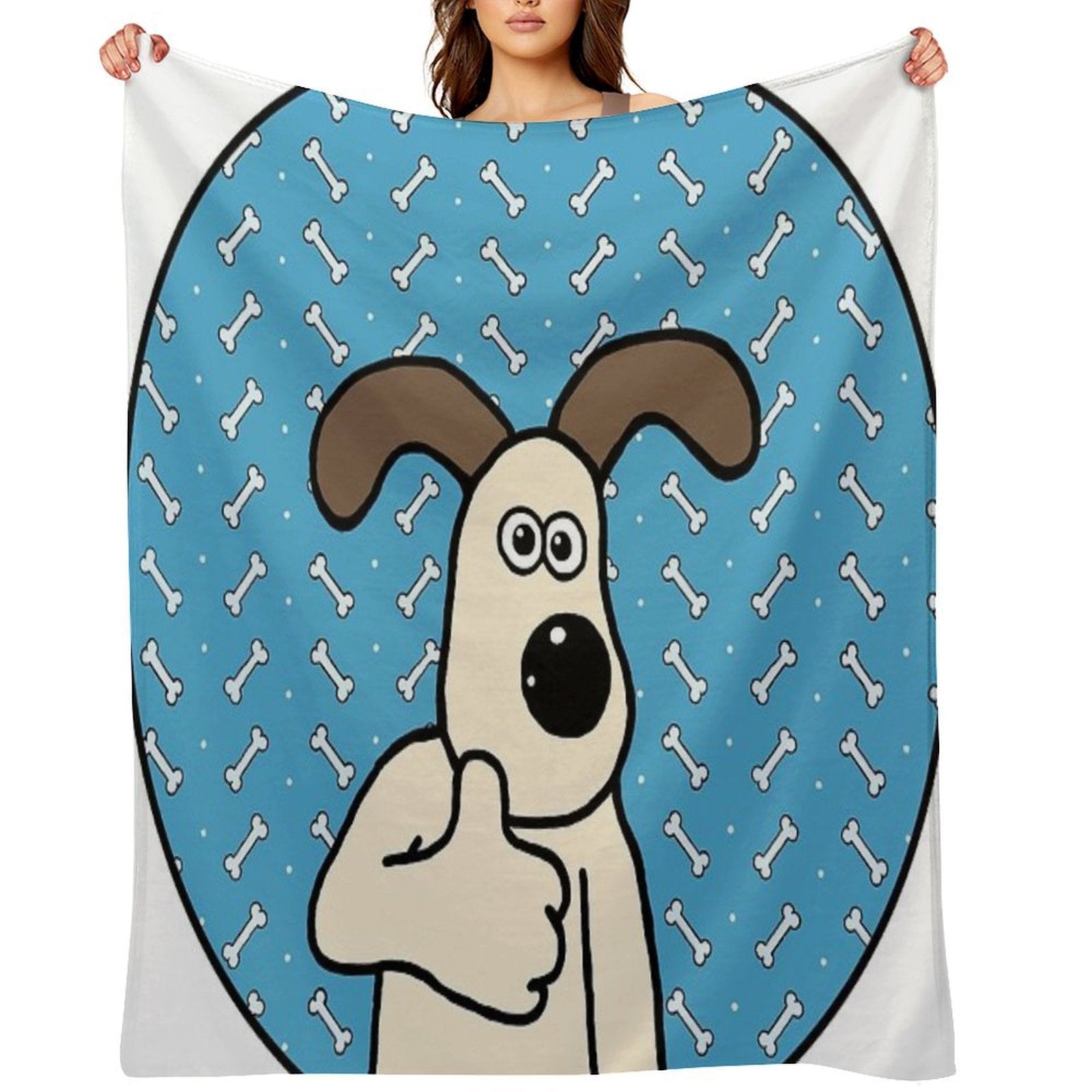 Gromit Shrink-resistant Throw Blanket