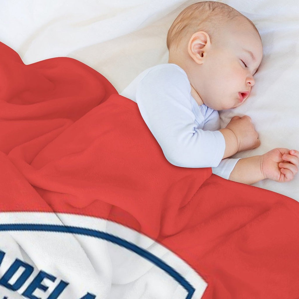 Adelaide United Anti-pilling Throw Blanket