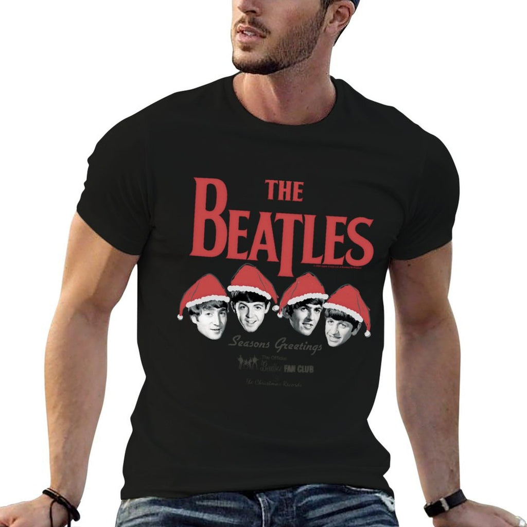 The Beatles - Seasons Greetings Christmas Records Sweatshirt  Graphic-printed T-Shirt