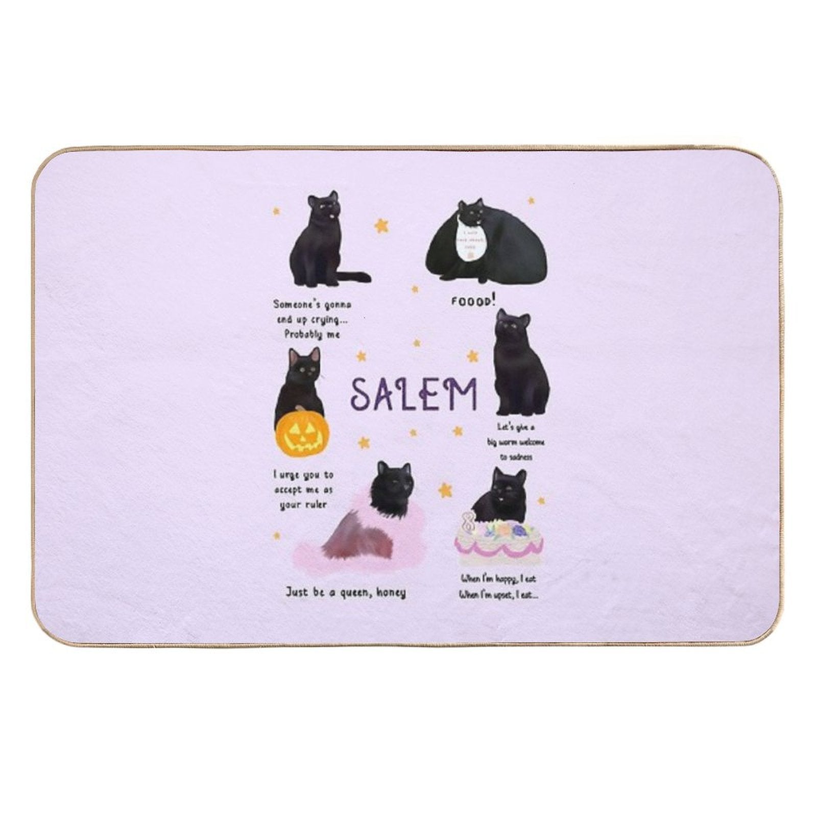 Salem  Easy To Clean Bath Mat