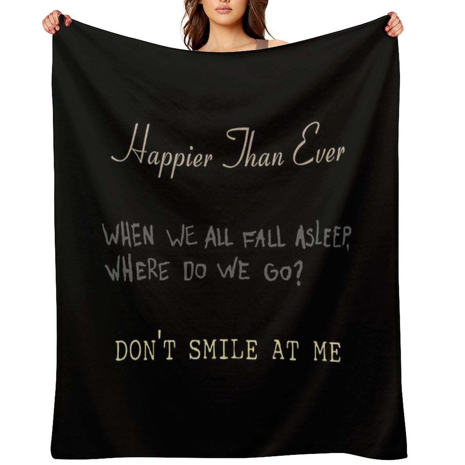 Billie's Albums Comfort Throw Blanket