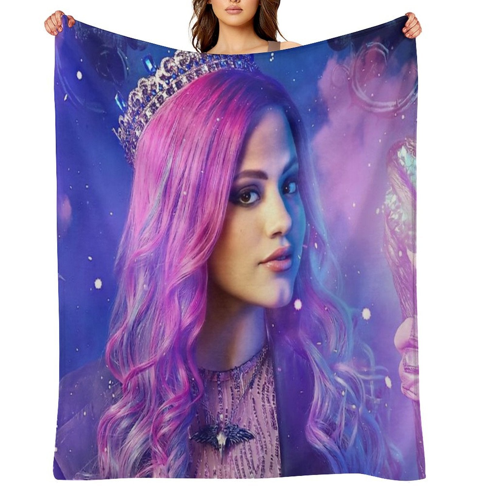 Audrey Descendants 3 Compact Throw Blanket