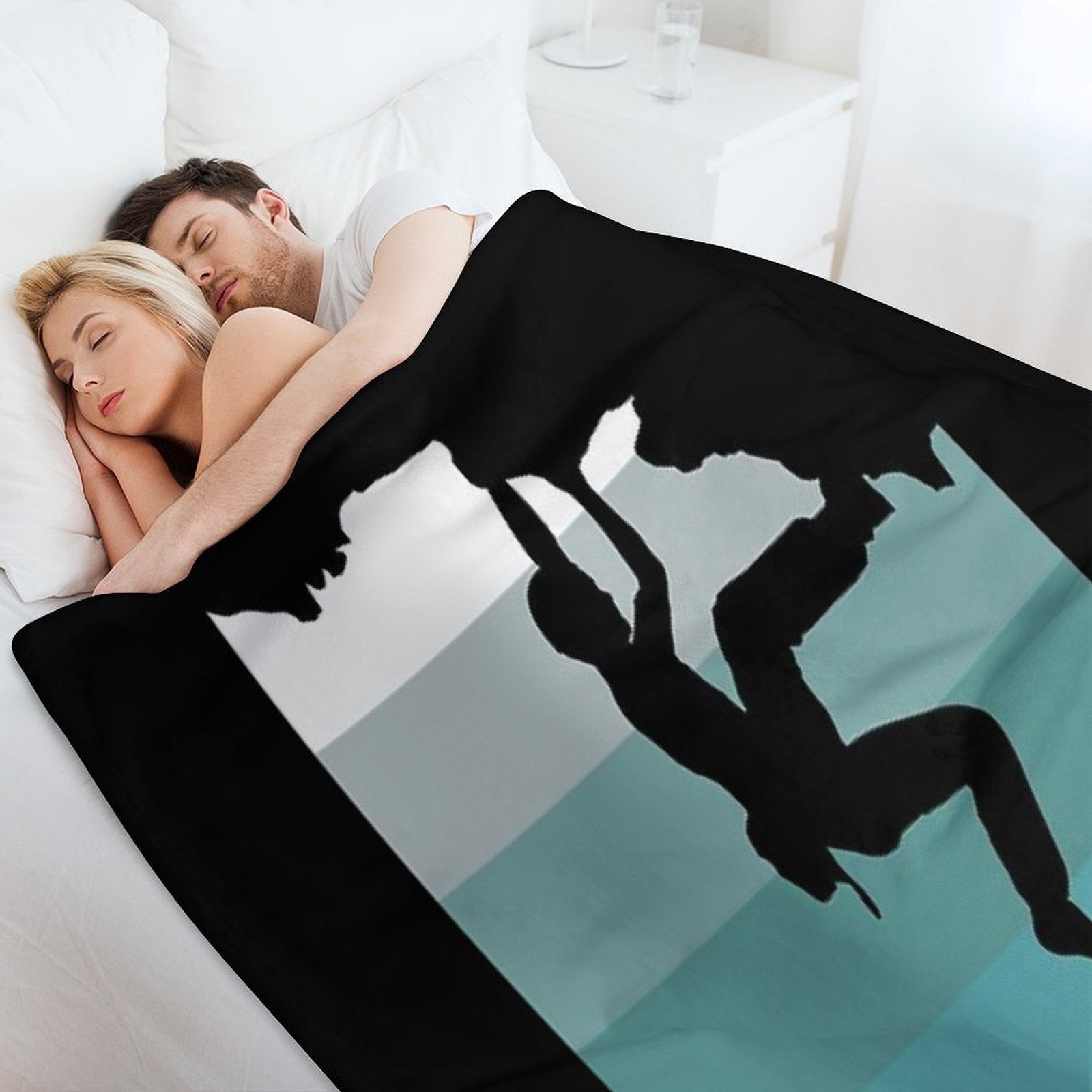 Climbing Bouldering Compact Throw Blanket