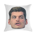 Max Verstappen Face Soft Shrink-Resistant Throw Pillow
