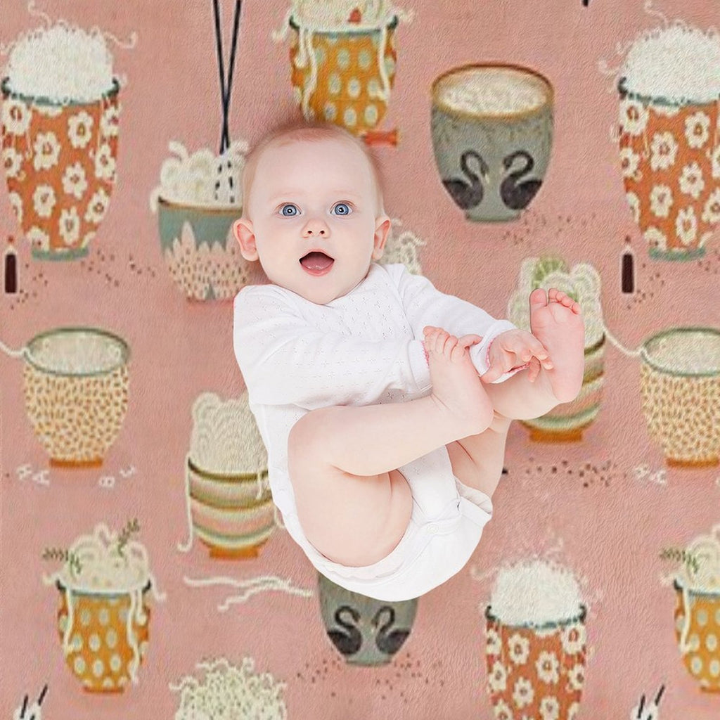 Oodles of Noodles Premium Throw Blanket