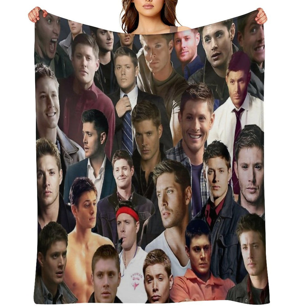 Dean Winchester Collage Durable Throw Blanket