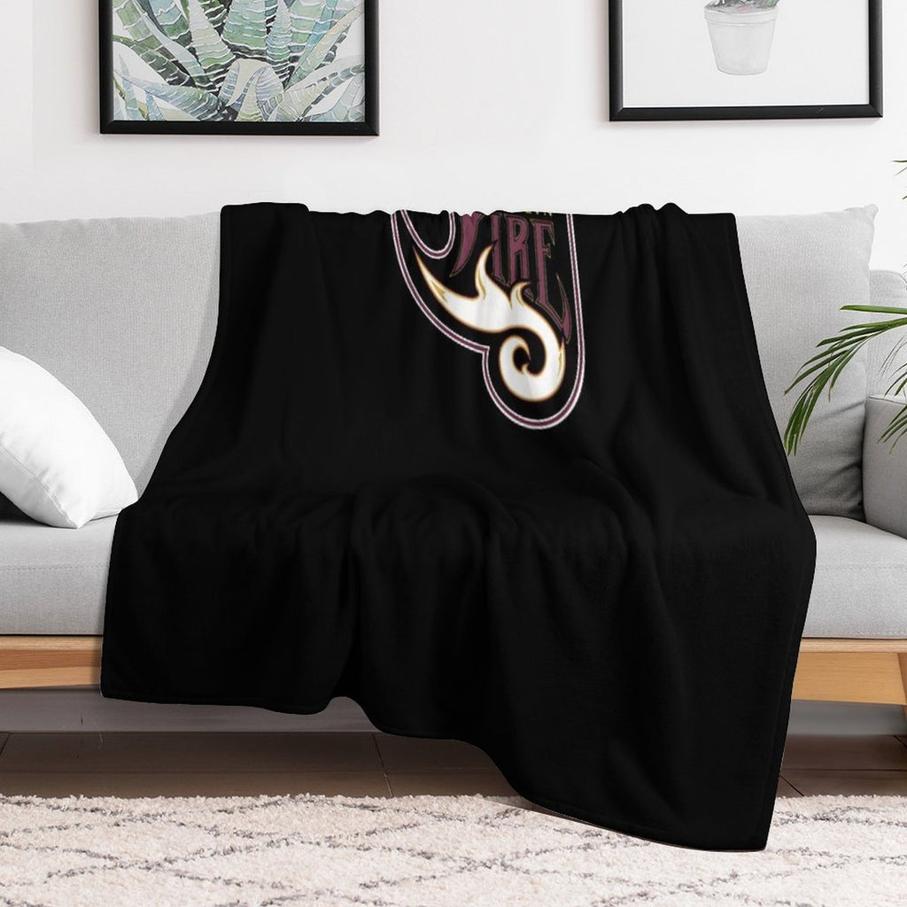 Rhein Fire Vintage Logo Classic Machine-washable Throw Blanket