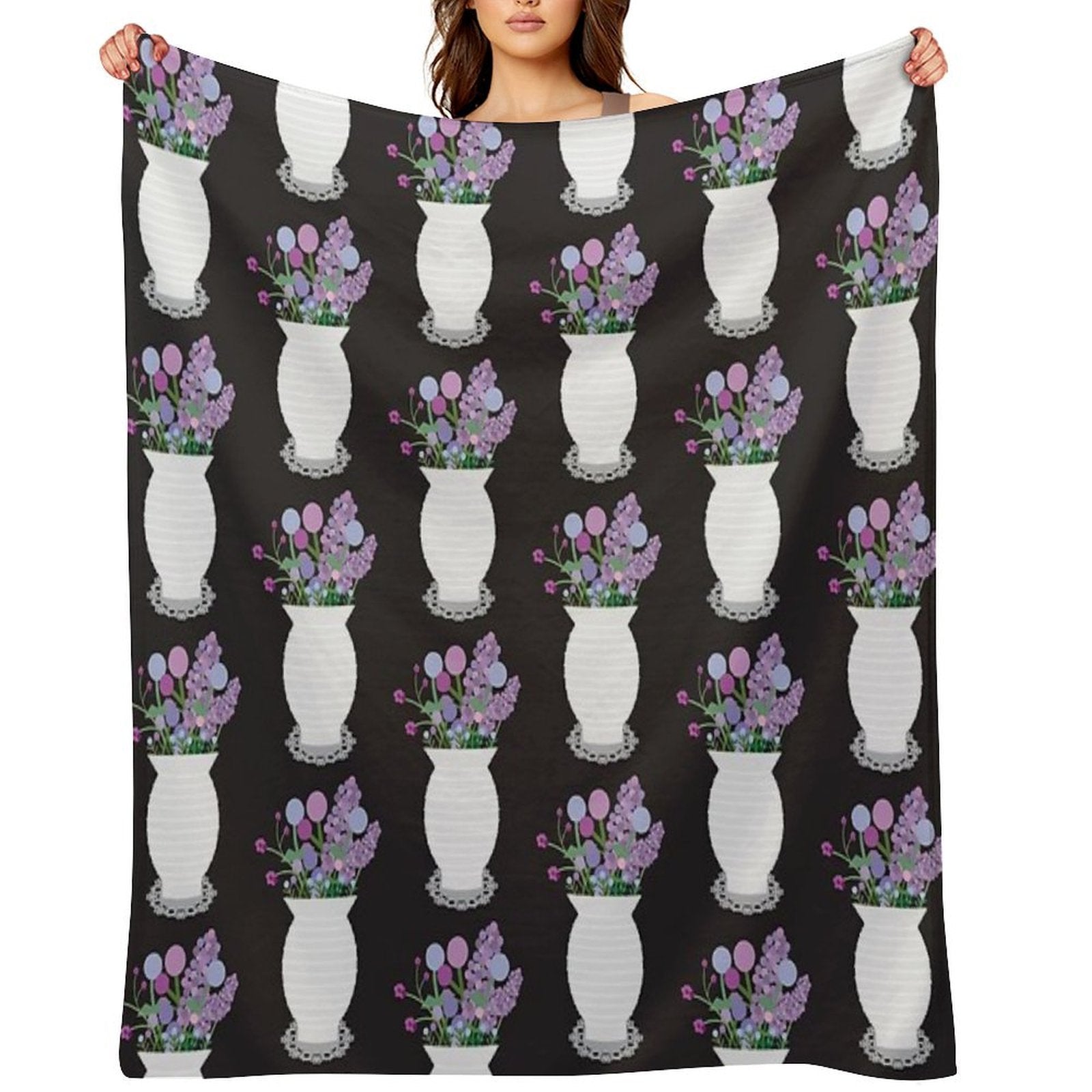 Bouquet Durable Throw Blanket