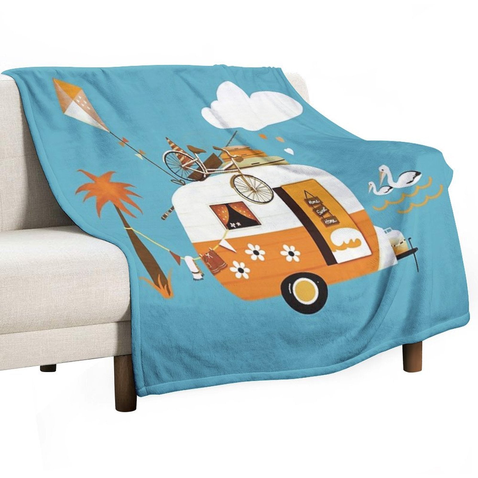 Caravan Durable Throw Blanket