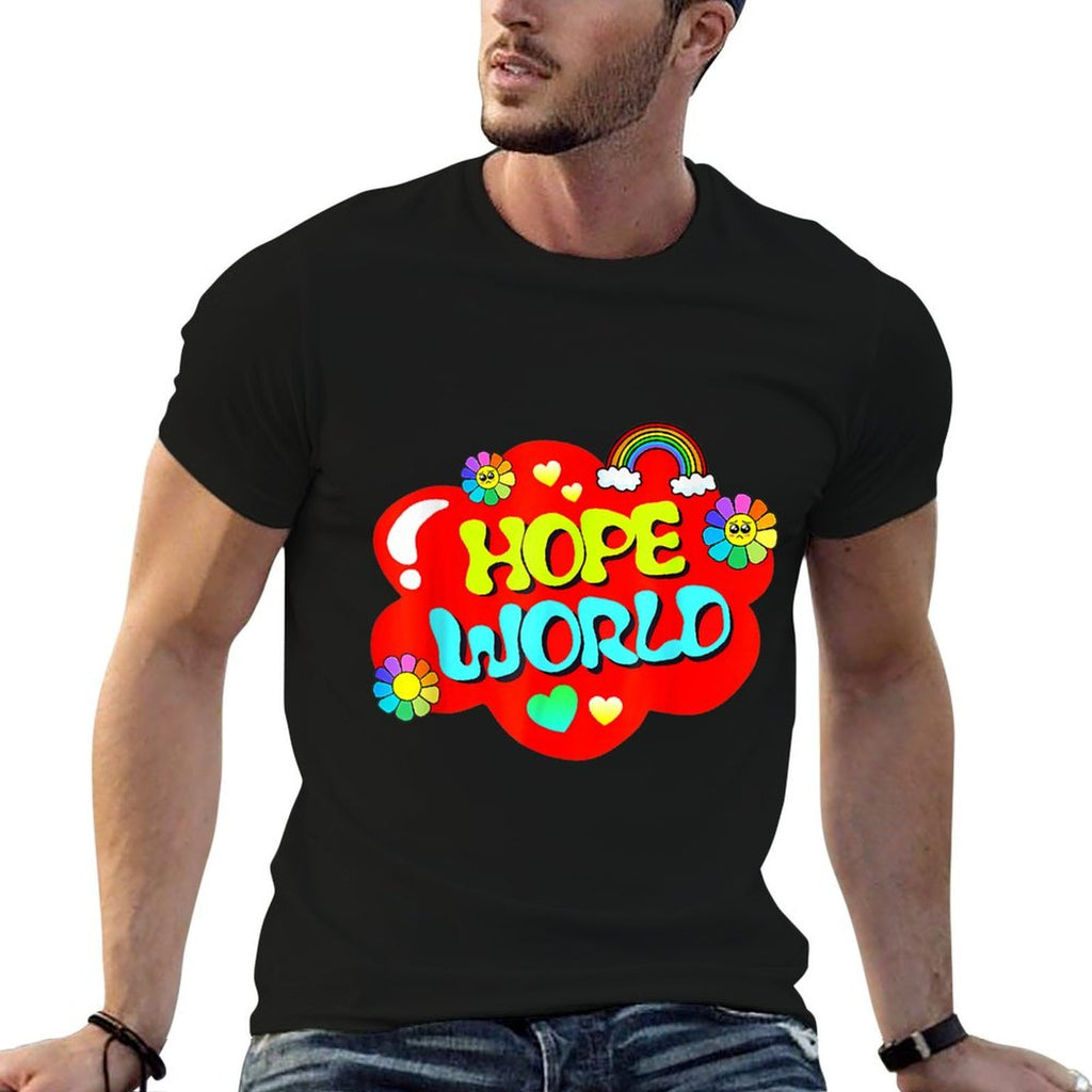 Colorful Hope World  Relaxed-fit T-Shirt