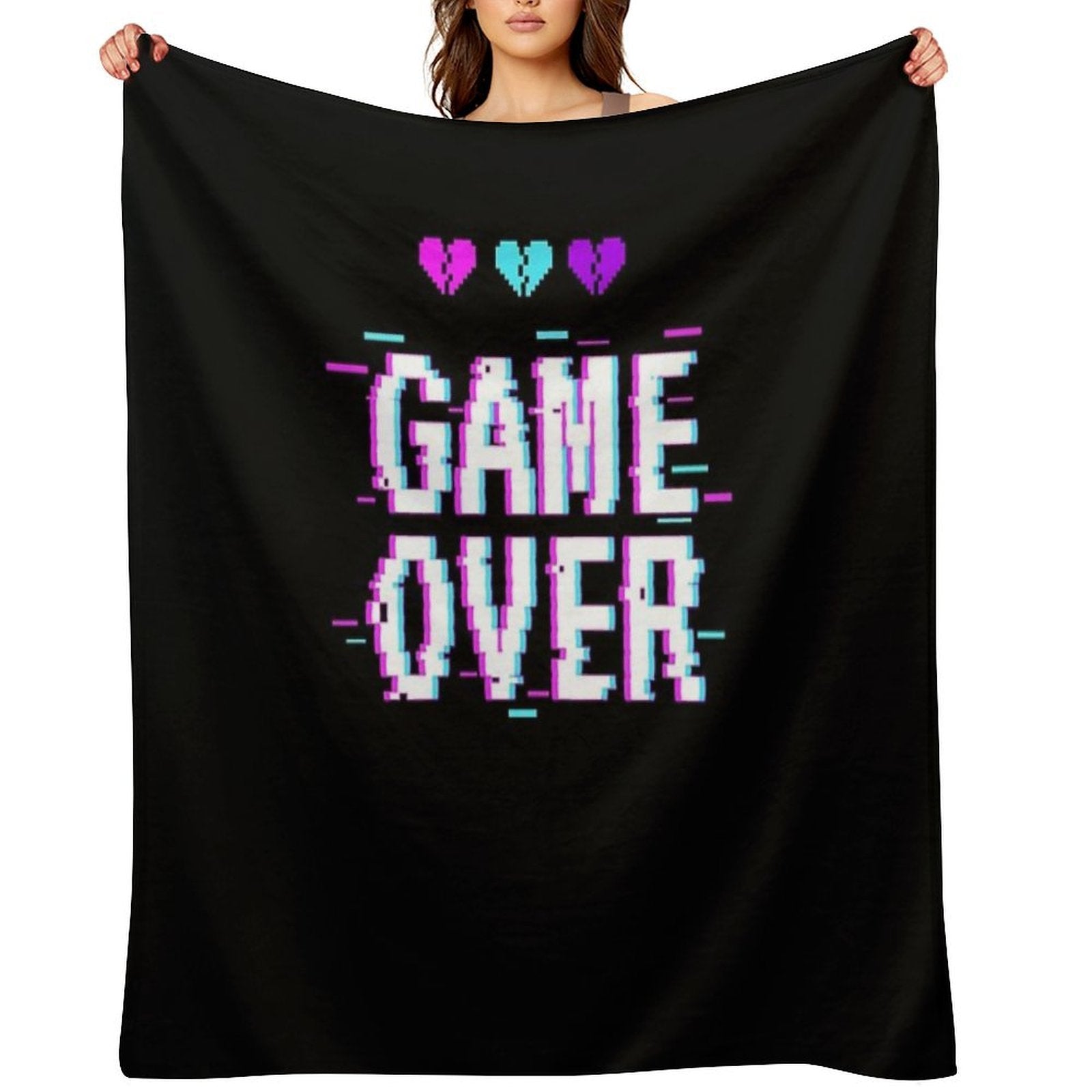 Copy of Vaporwave Aesthetic Art - Retro Mix Tape Japanese Otaku Grunge Compact Throw Blanket