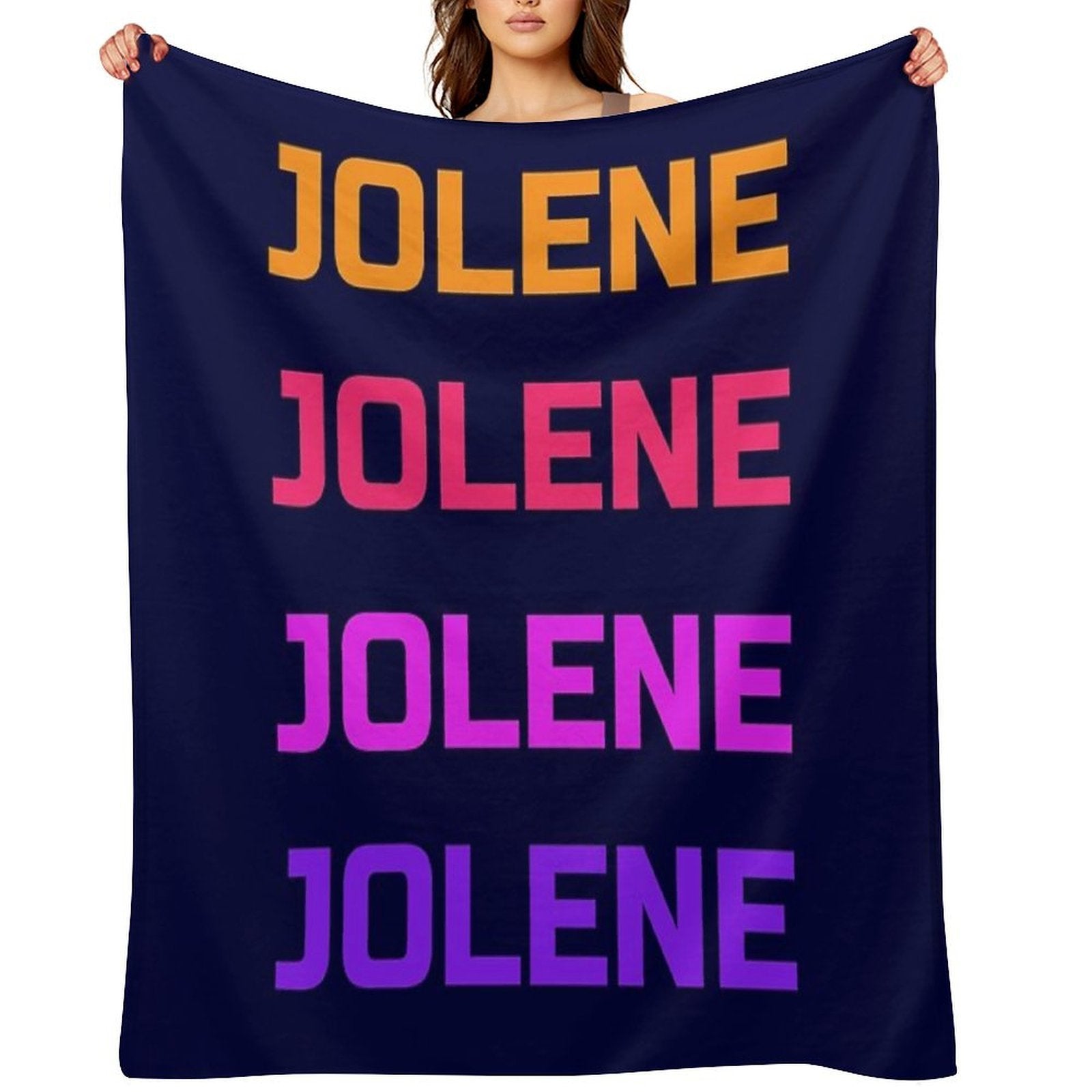 Jolene Retro 80s Versatility Throw Blanket