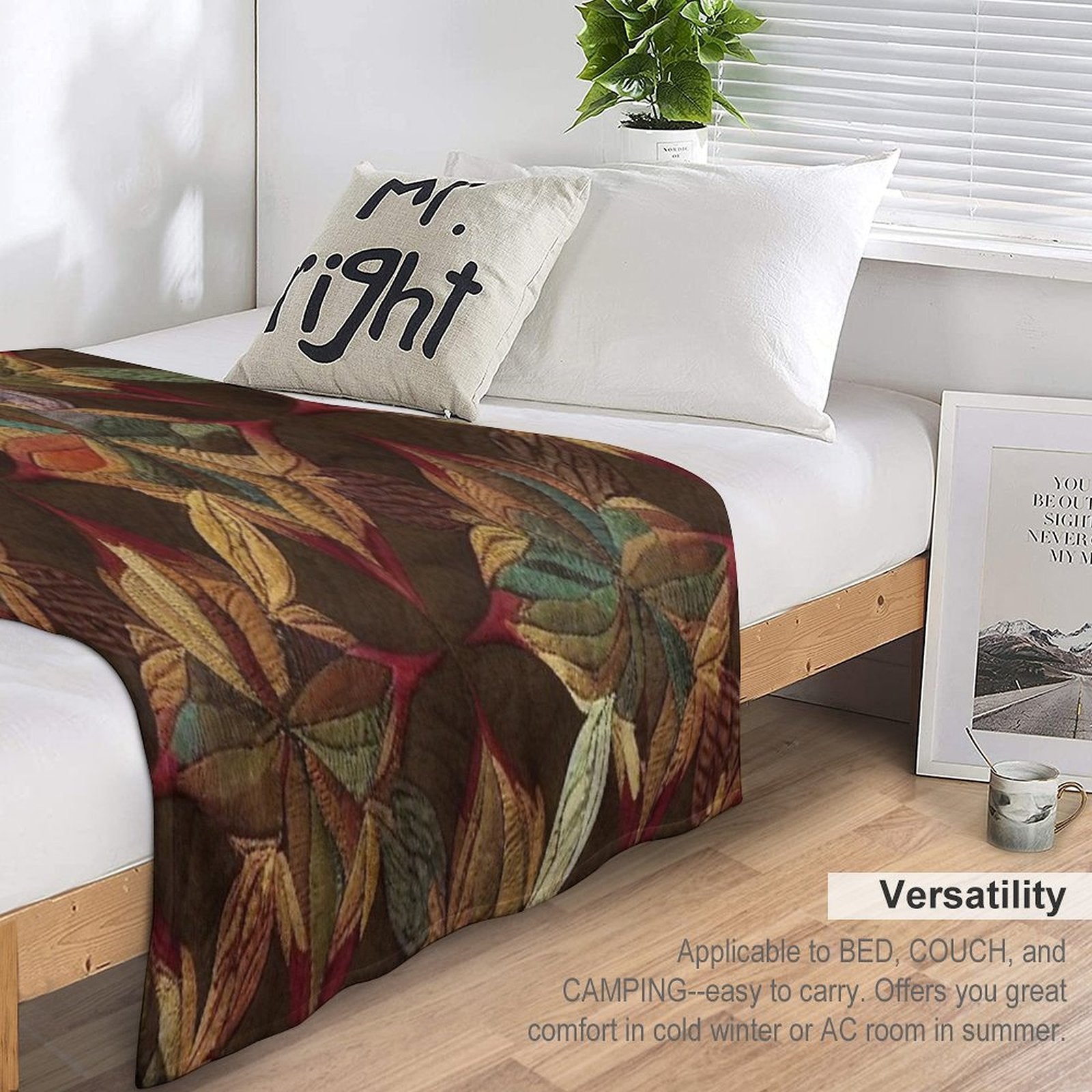 Patterno41 Durable Throw Blanket