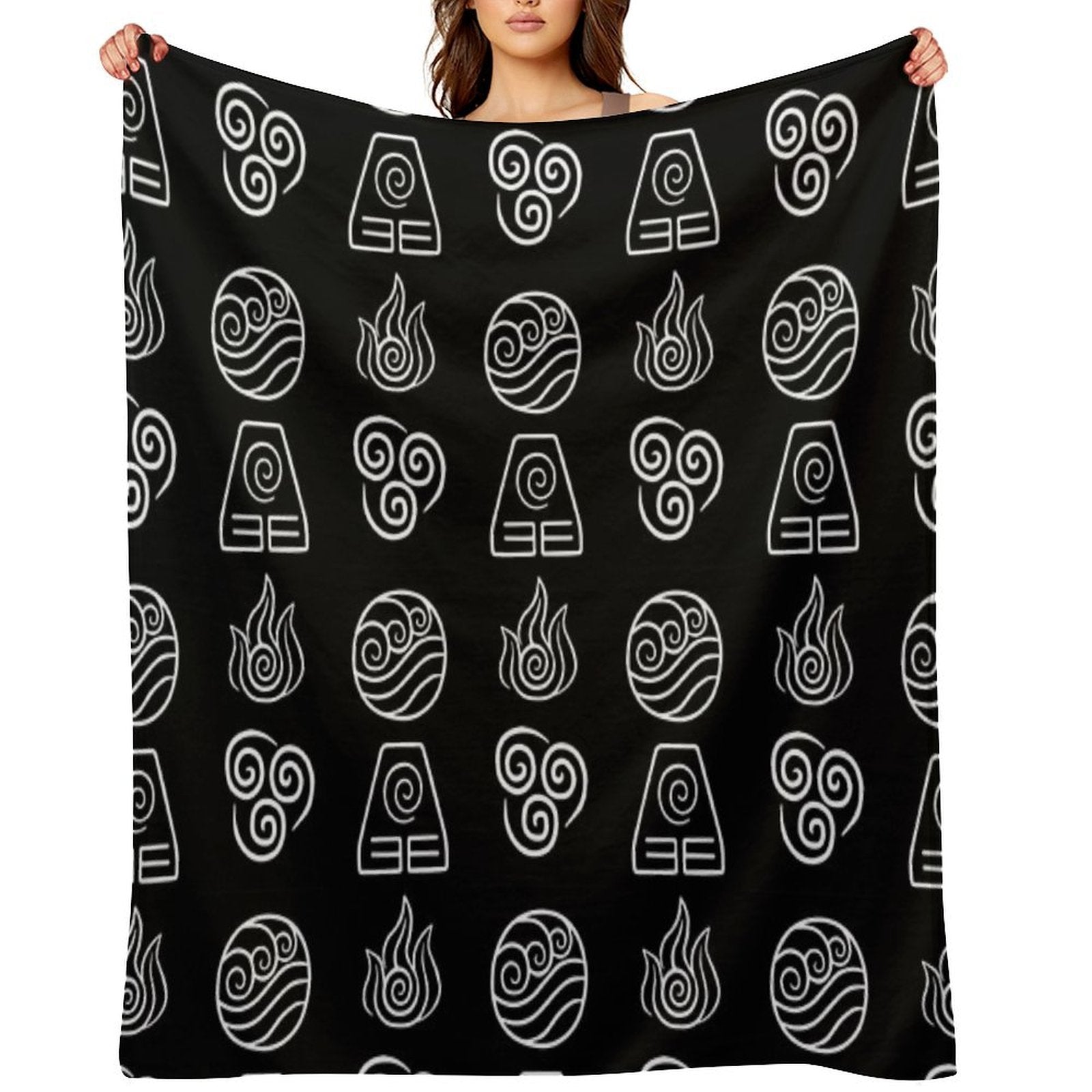 Avatar - The Four Elements Gift-ready Throw Blanket