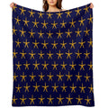 Egyptian Tomb Ceiling Stars All-season Throw Blanket