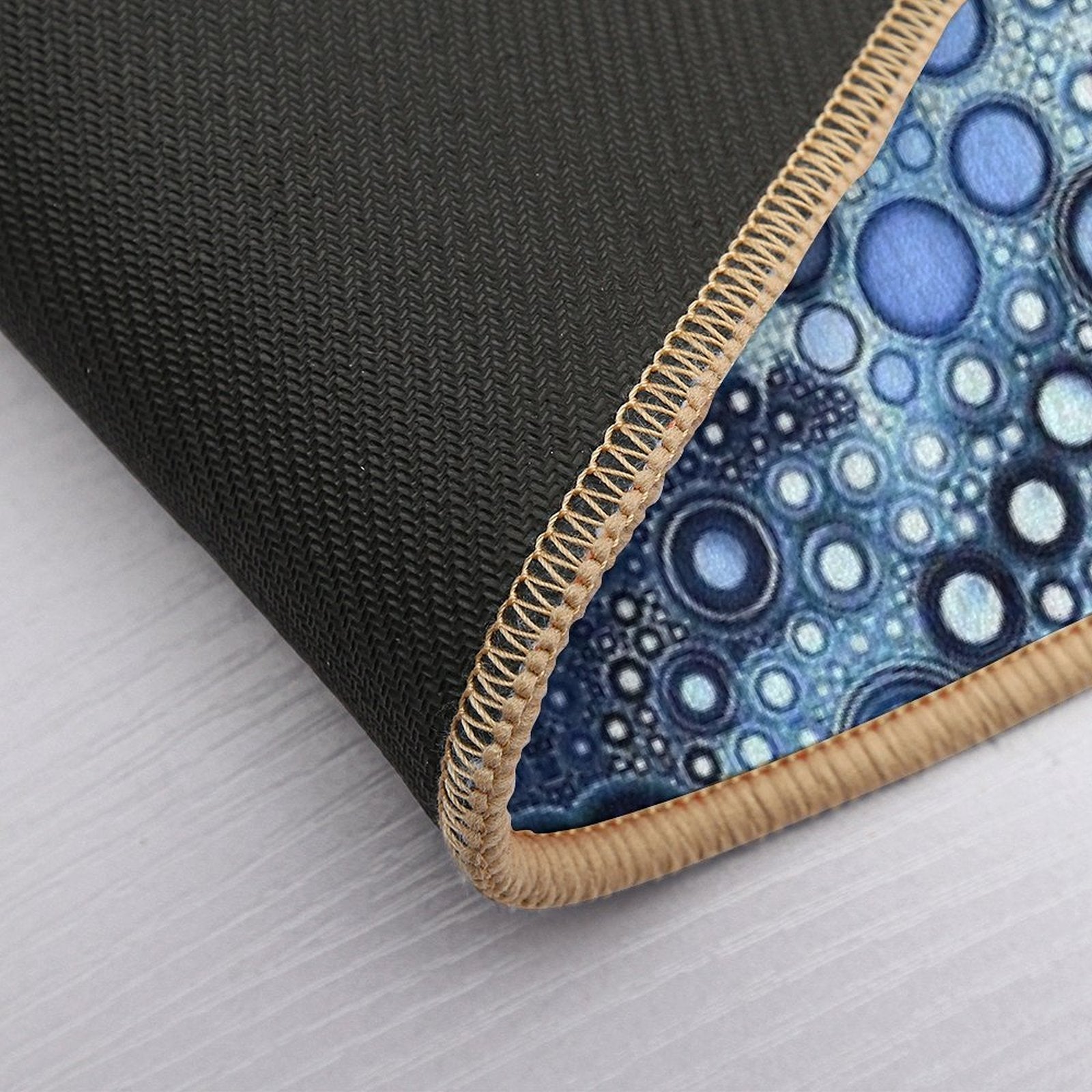 Jewels of Blues  Anti-Trip Bath Mat