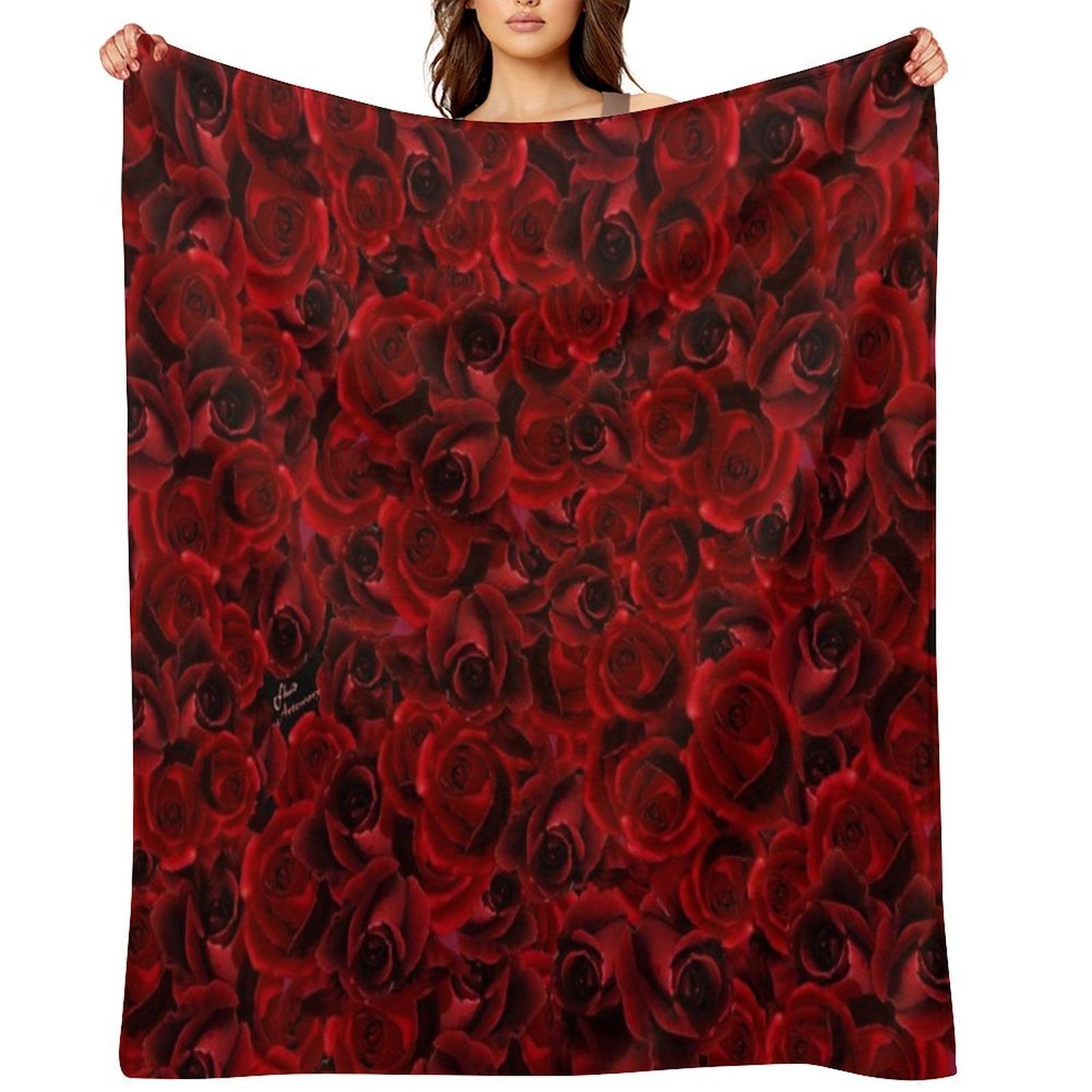 Scarlet Mischief Lightweight Throw Blanket