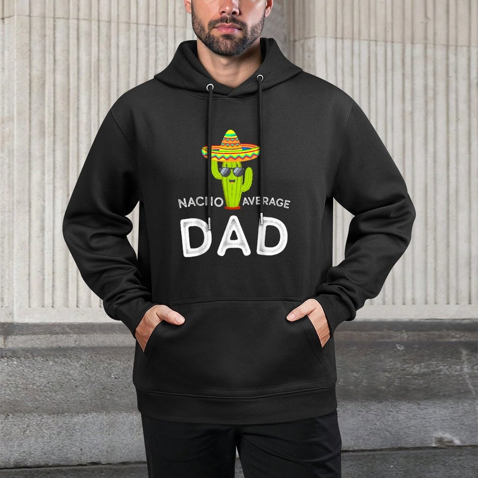 Funny Saying Dad Humor  Fun Hilarious Papa Joke Memes Men Durable Construction Hoodie