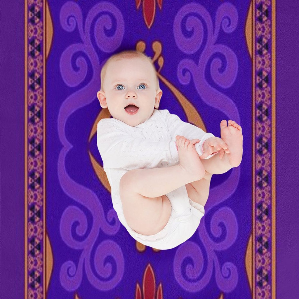 Aladdin 1992 Magic Carpet Multi-functional Throw Blanket