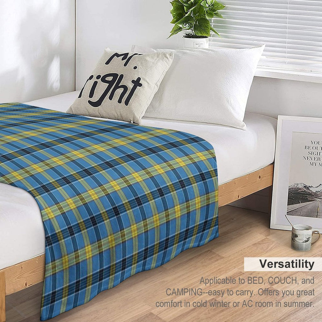 Clan Laing Tartan Gift-ready Throw Blanket