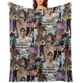 Even Baddies Get Saddies Machine-washable Throw Blanket