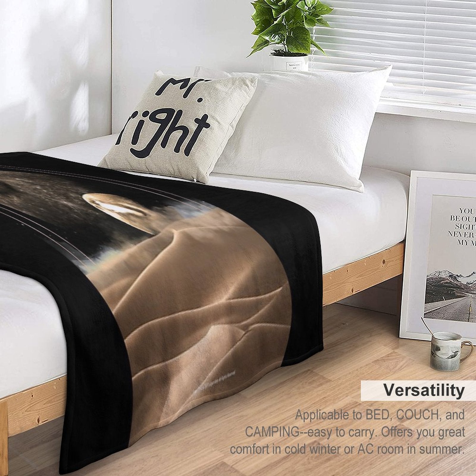 Dune Moons Velvety-soft Throw Blanket