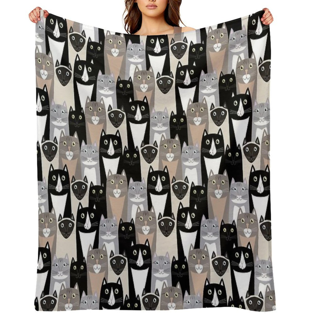 Cats #1 Comfort Throw Blanket