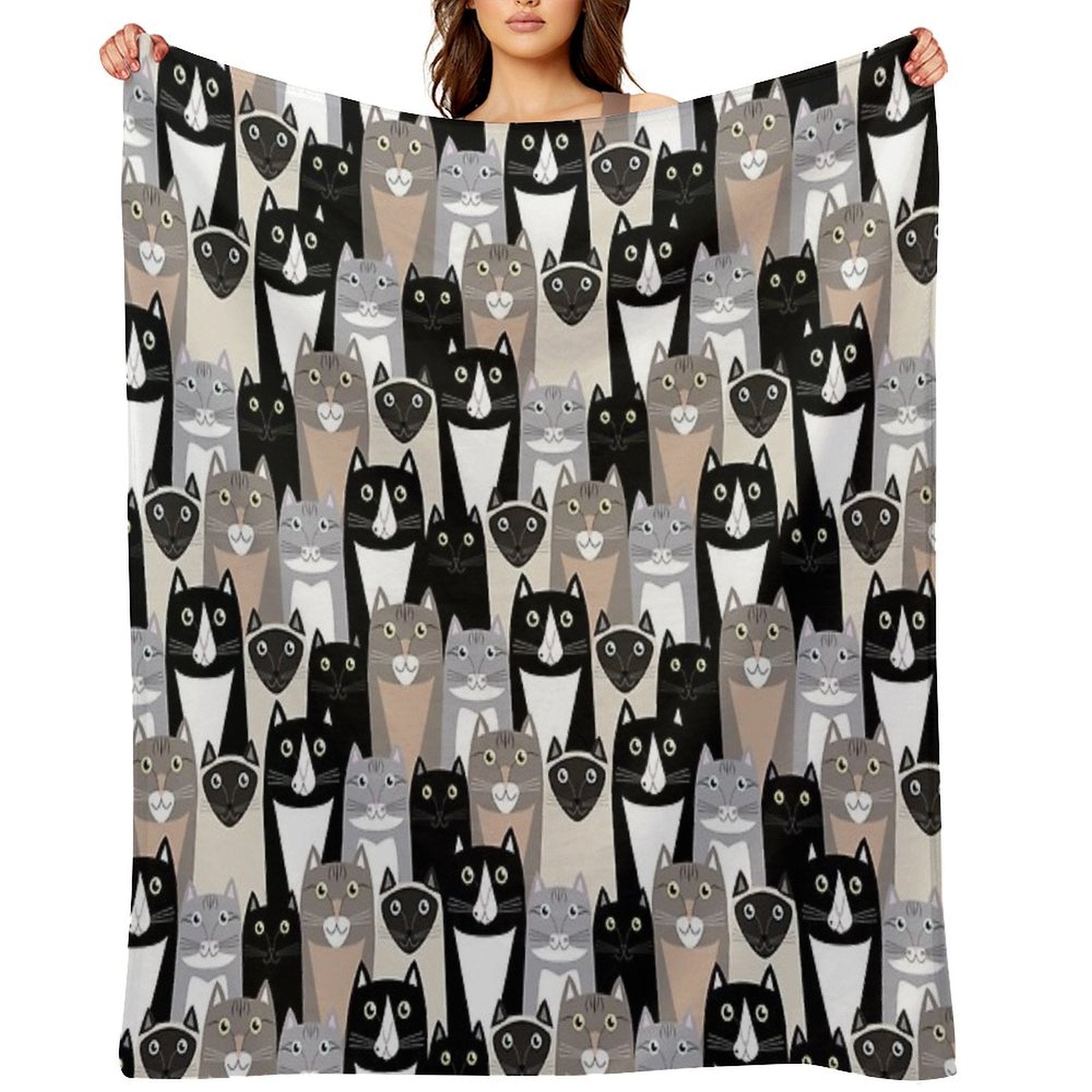 Cats #1 Comfort Throw Blanket