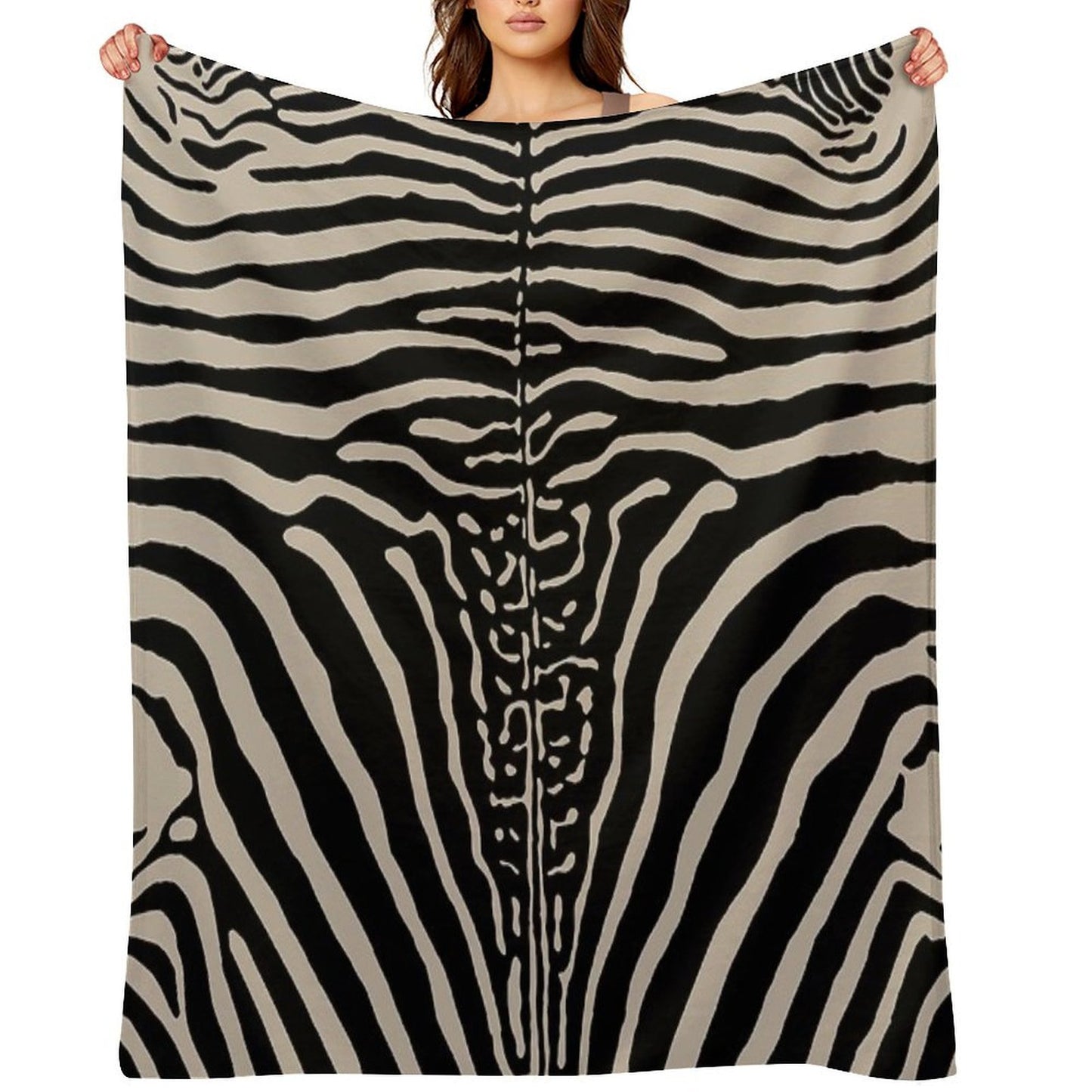 Zebra Stripes Zebra Print Gift-ready Throw Blanket