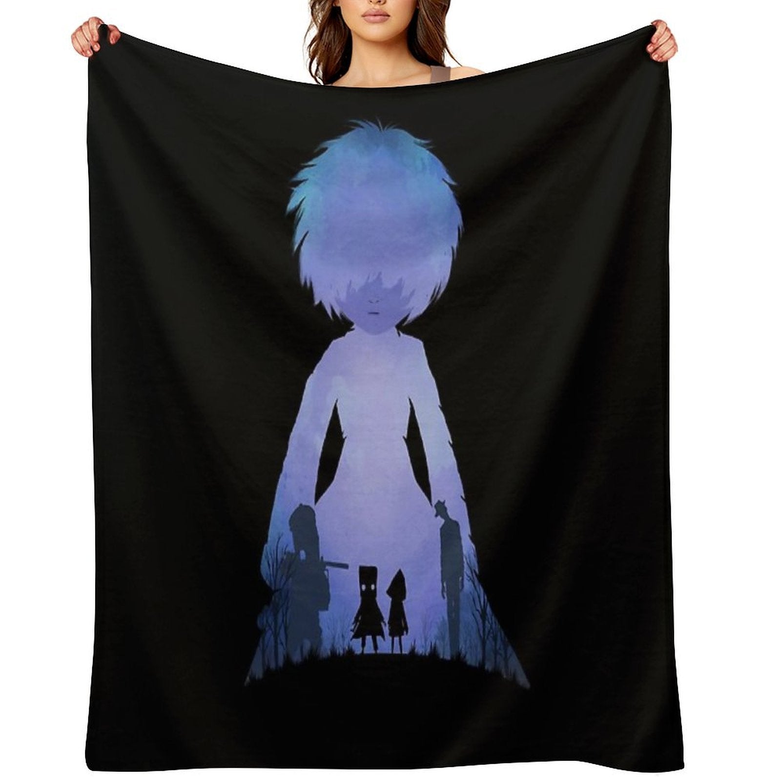 Nightmares - Illusion Anti-pilling Throw Blanket