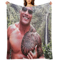Dwayne Johnson All-season Throw Blanket