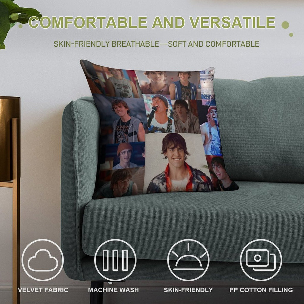 Julie And The Phantoms Luke Soft Easy Maintenance Throw Pillow