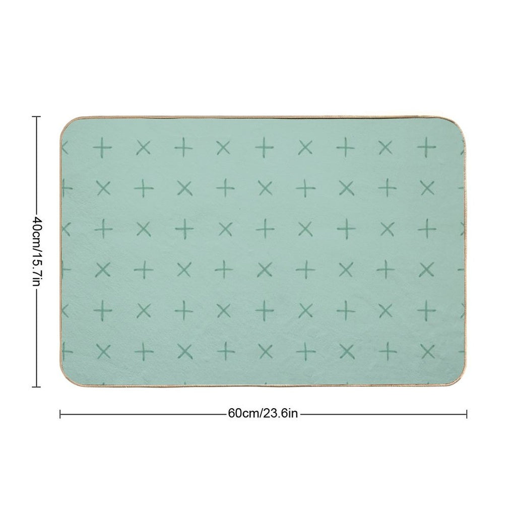 Criss Cross  Versatile Bath Mat