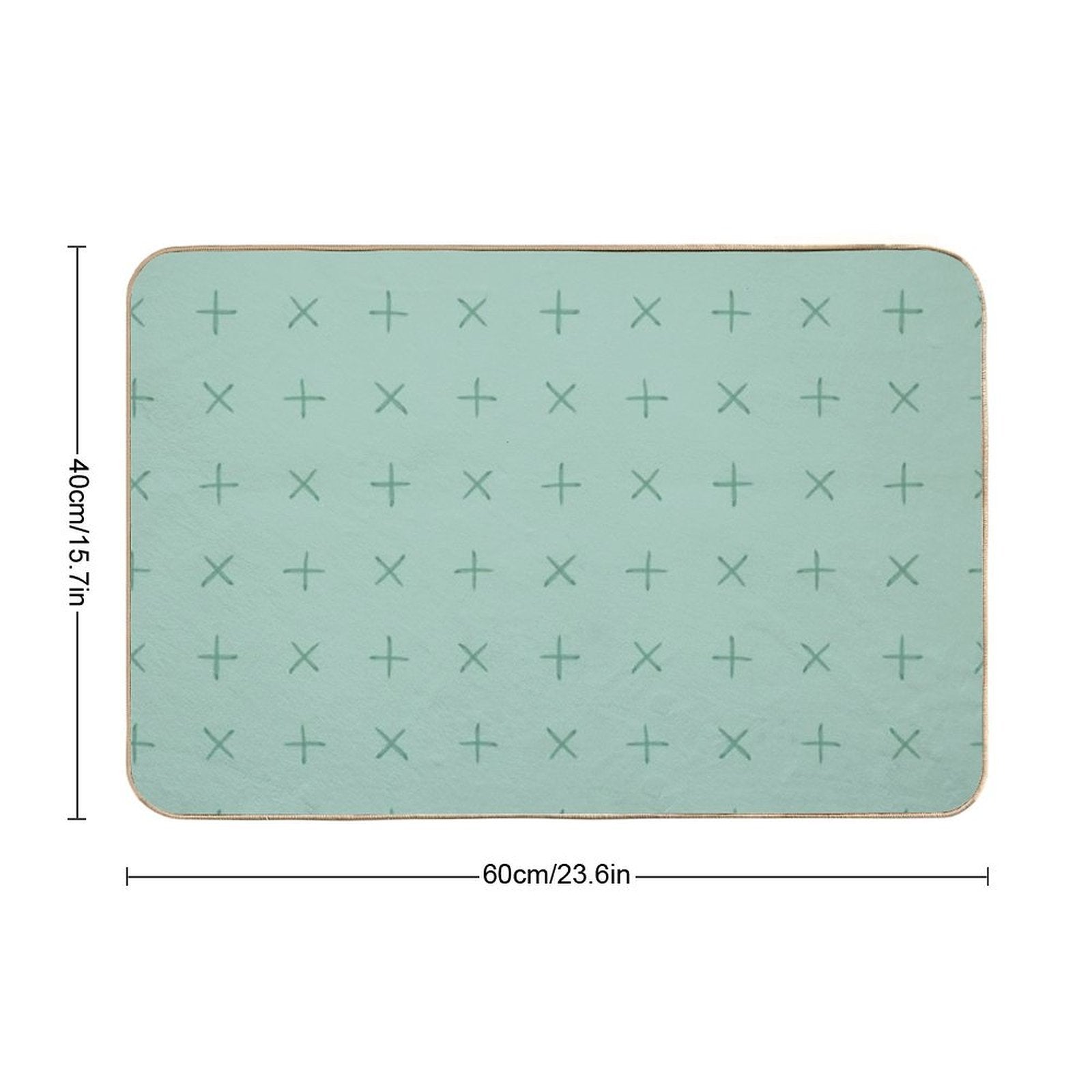 Criss Cross  Versatile Bath Mat