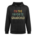 Funny Im The Favorite Grandchild Nice Grand Kid Gift Shrink-Resistant Hoodie