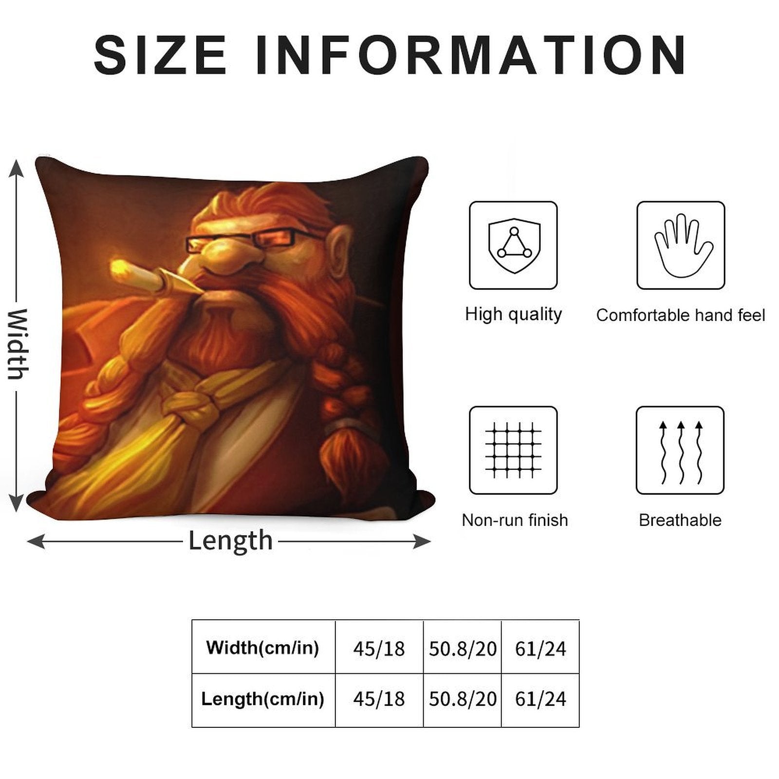 Gragas Alpha Male Soft Hidden Zipper Throw Pillow