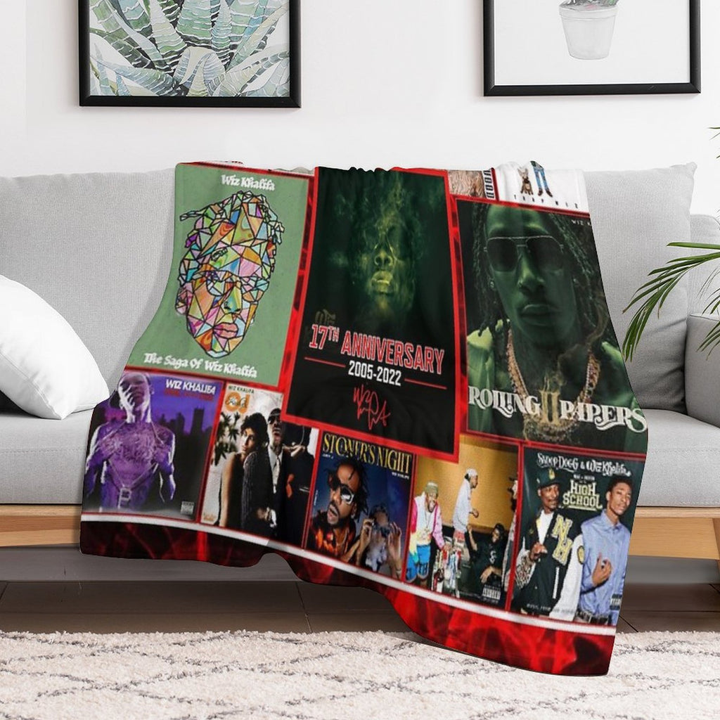 Greatest Albums 17th Anniversary 2005-2022 Plush Throw Blanket