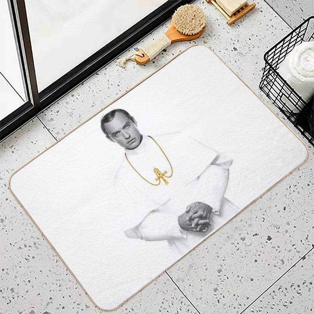 Lenny Belardo - Young Pope Pius XIII - Jude Law  Anti-Trip Bath Mat