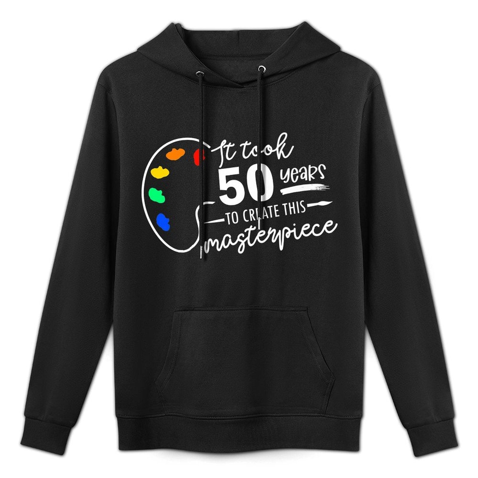 It Took 50 Years To Create This Master Piece 50th Birthday Premium Cotton-Polyester Blend Hoodie